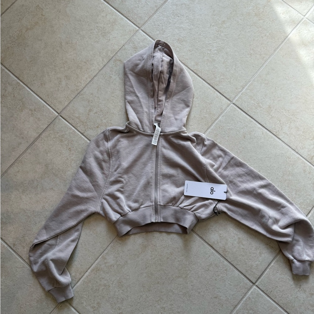 Alo yoga breakaway zip up hoodie